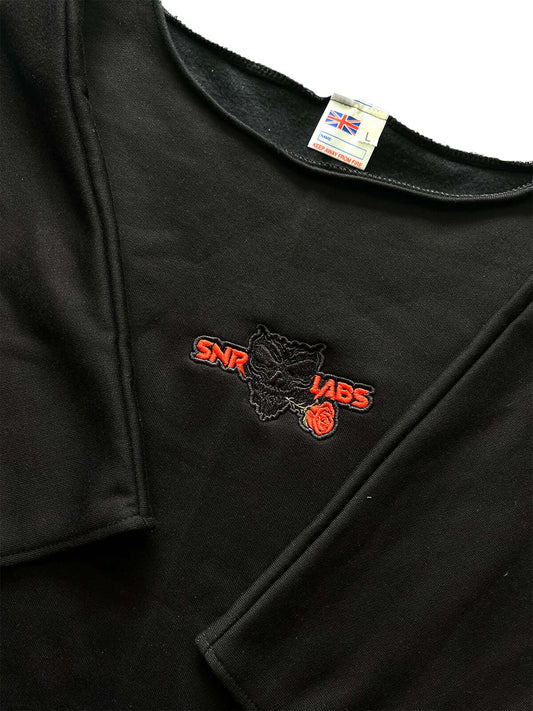 SNRLABS Coloured Logo Black Rag Top