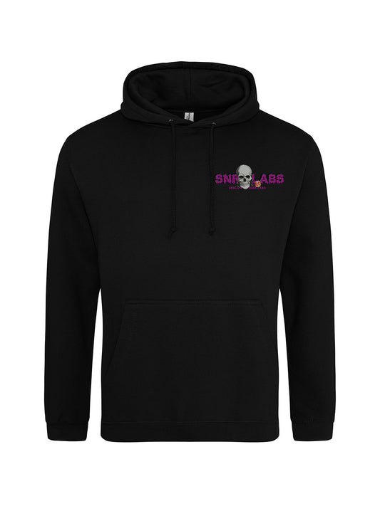 SNRLABS Logo Black Hoodie