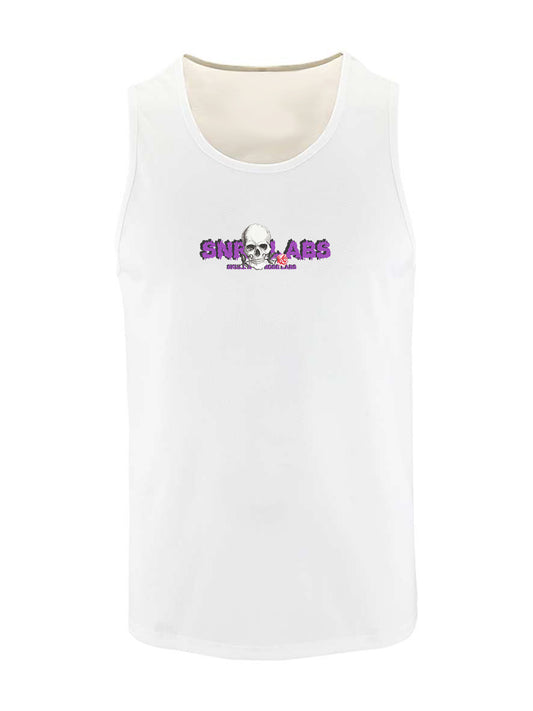 Classic White Logo Vest