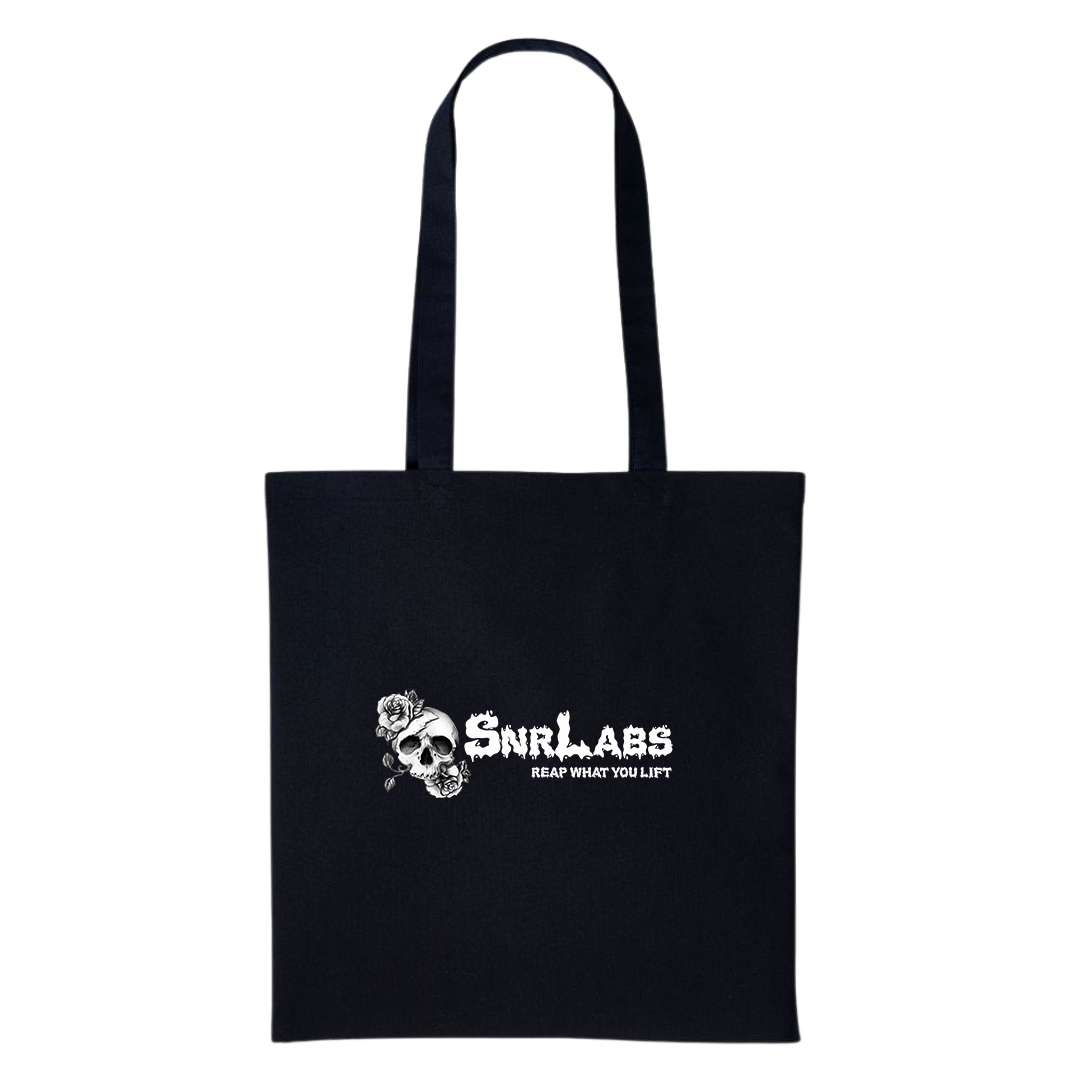 SNRLabs Can't Talk It's Leg Day Tote Bag