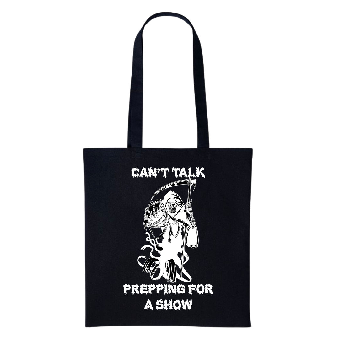 SNRLabs Can't Talk Prepping For A Show Tote Bag